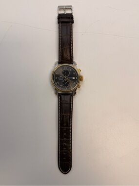 Kristian Kiel Couture Sport Watch Quartz Multifunction Date Leather